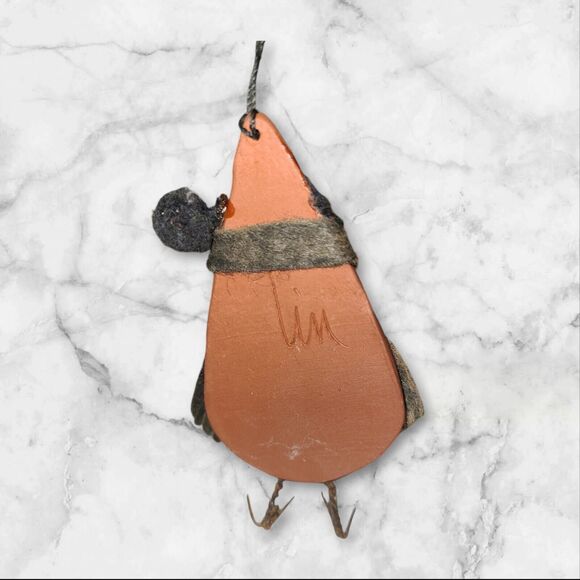 3 Vintage Odd Unusual Unique Christmas Ornaments Whimsical Folk Art Primitive - Picture 8 of 14